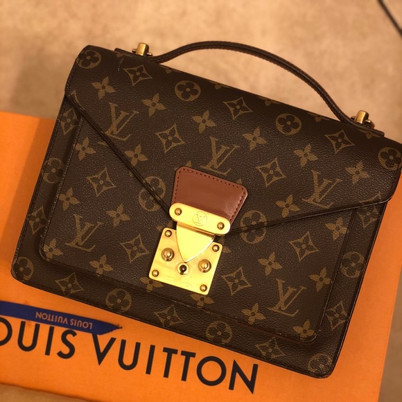Authentic VINTAGE LOUIS VUITTON Monceau 26 Handbag - Picture 2 of 8